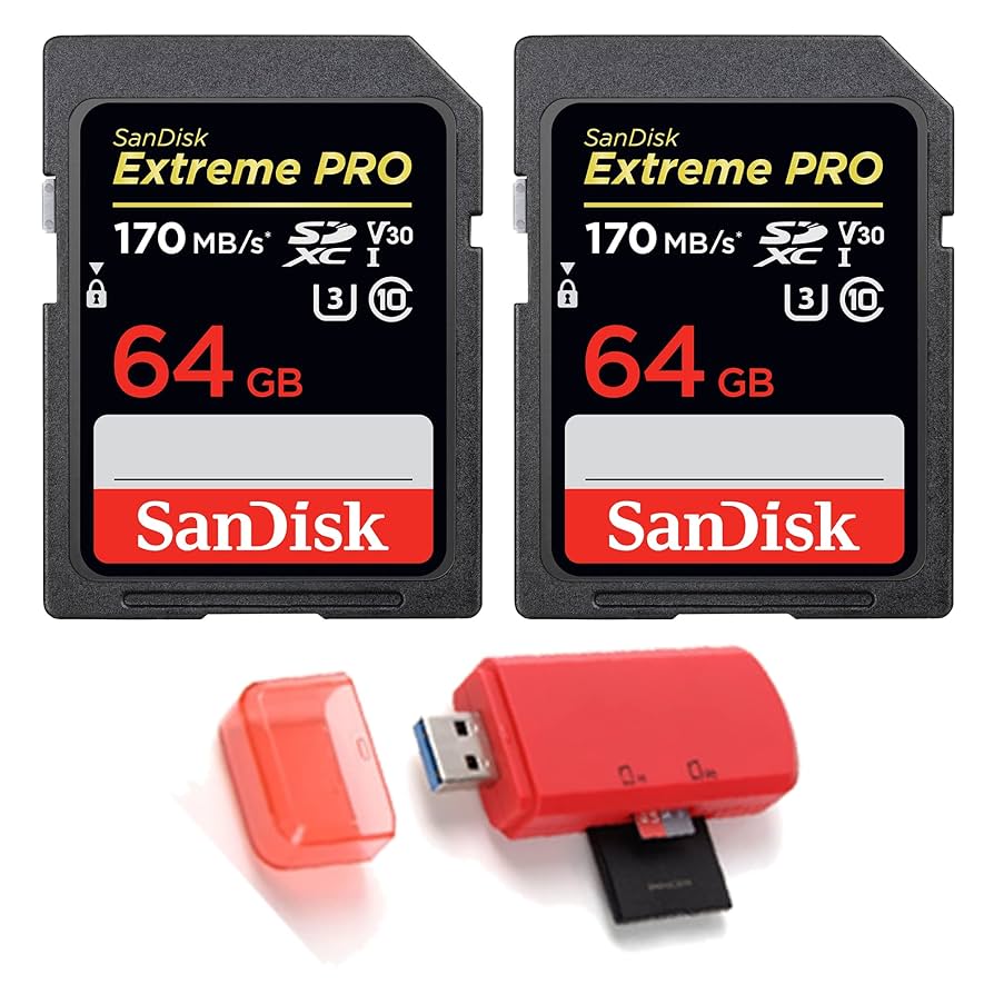 SanDisk - SanDisk Extreme PRO SDカード 64GB/32GB各種 Amazon.com: SanDisk 64GB (Five Pack) Extreme Pro Memory Card